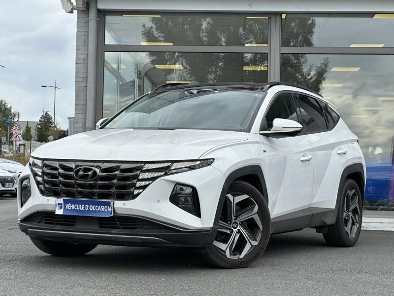 Théobald Occasion Hyundai Tucson Hybride Blanc
